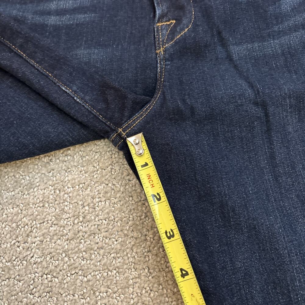 Frame Le High Flare High-rise Flared Jeans Women’s Size 29/30 Blue Dark Wash - Picture 7 of 9